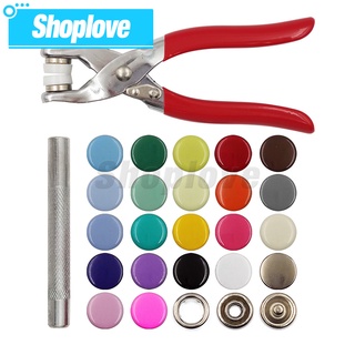 Set 50 Nút Bấm Kim Loại 9.5mm Chuyên Dụng Cho May Vá