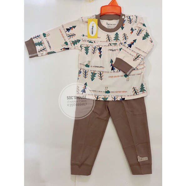 Bộ Nỉ Dài Tay Father Care Cho Bé 6m-24m