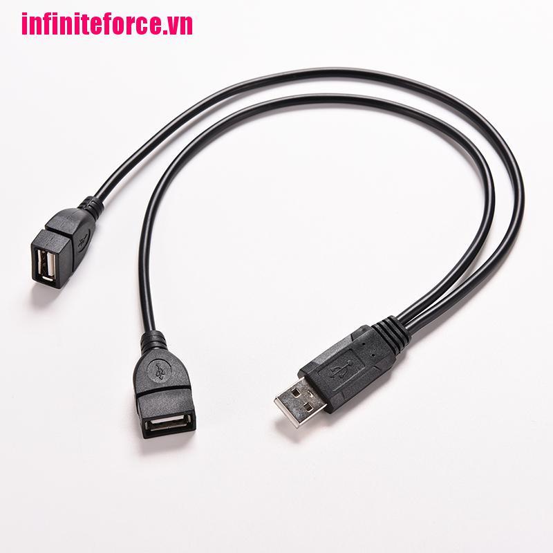 Cáp Chia 2 Cổng Usb 2.0 A Tiện Lợi