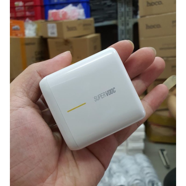 Bộ Cốc Cáp Sạc Oppo 65W Super Vooc Chính Hãng - Bảo Hành 6 Tháng