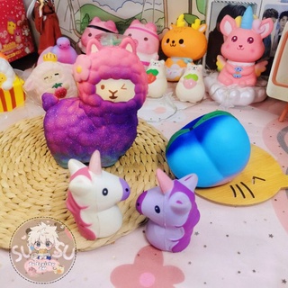 Đồ chơi Squishy Đào, Cừu Galaxy, Kỳ Lân bóp mềm