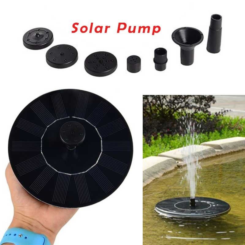 Vòi bơm nước bằng năng lượng mặt trời dùng cho hồ cá