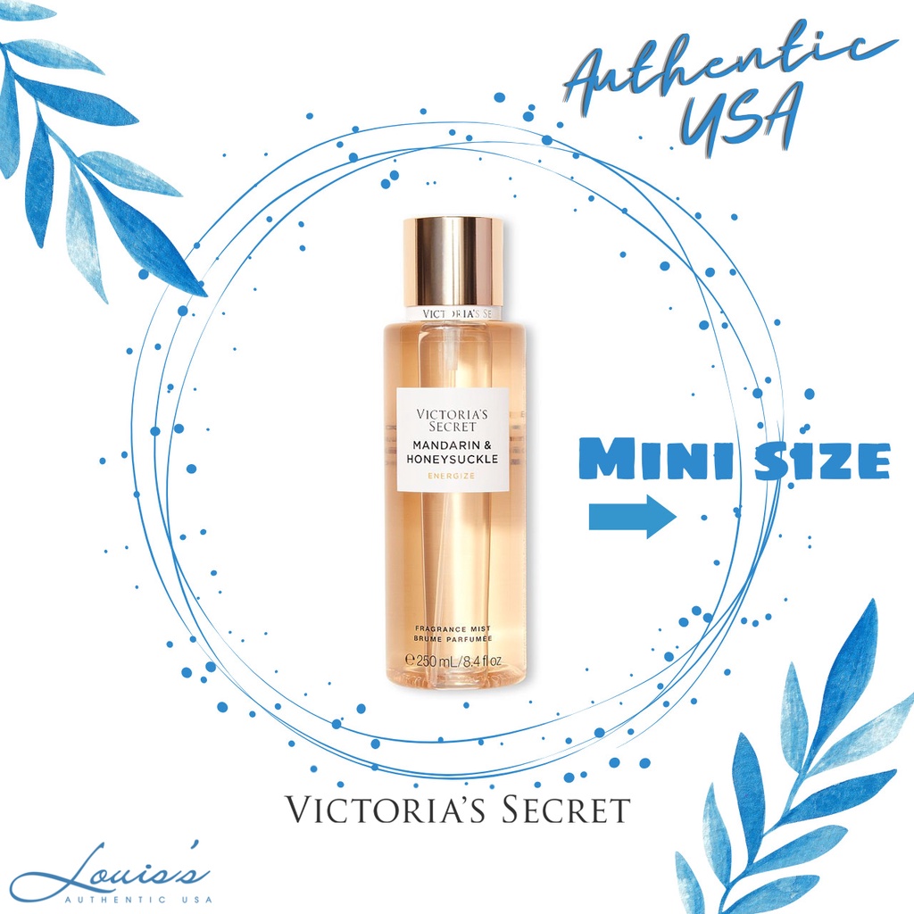 [ Mini 10ml & 36ml ] MANDARIN & HONEYSUCKLE - Xịt thơm toàn thân Victoria's Secret Mỹ