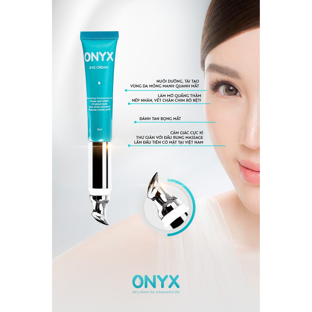 KEM MẮT ONYX GIẢM NHĂN VÀ QUẦNG THÂM MẮT