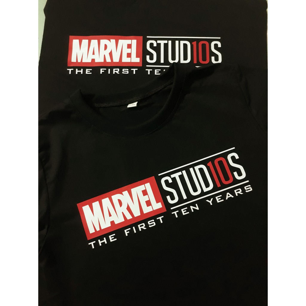 Áo thun Marvel - Marvel Studios The First 10 Years | BigBuy360 - bigbuy360.vn