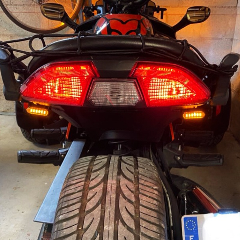 Đèn LED Xi Nhan Mini Chuyên Dụng Cho Xe Mô Tô