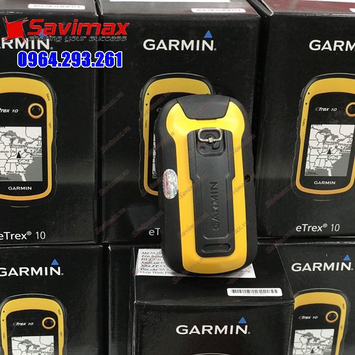 Máy định vị cầm tay GPS Garmin Etrex 10, máy đo diện tích đất giá rẻ