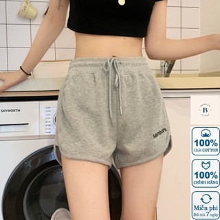 Quần short nữ cotton eo cao ống rộng hàng loại 1 , quần đùi nữ kiểu dáng Hàn Quốc 2021