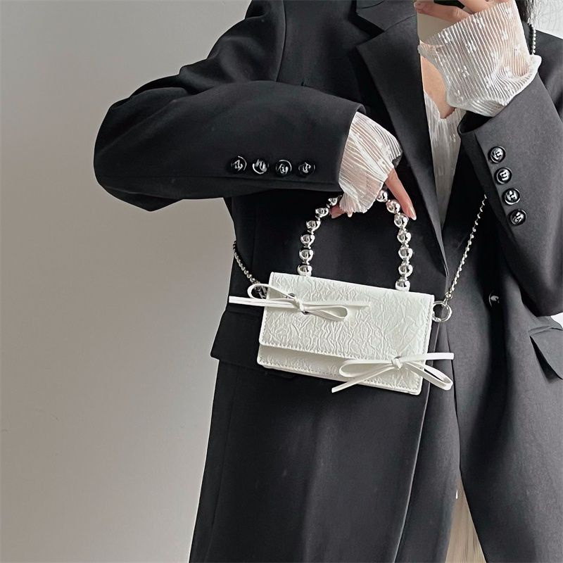 Túi đeo chéo/Túi sách cầm tay sang chảnh thắt nơ