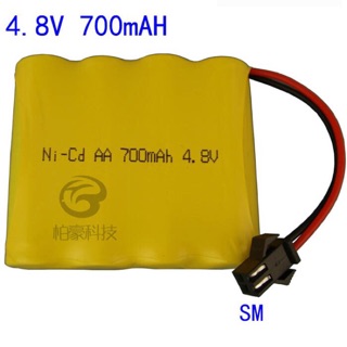 Pin sạc 4,8v 700mah cáp sm
