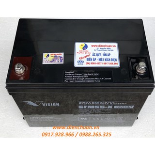 Ắc quy Vision 12V-55Ah 6FM55-X