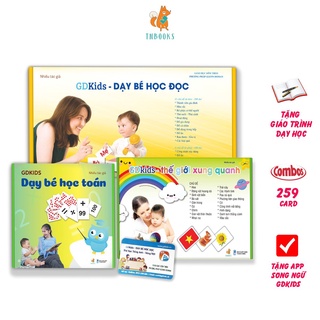 Flashcard - Combo Bộ Thẻ Cơ Bản Theo Phương Pháp Glenn Doman Hôp 259 thẻ