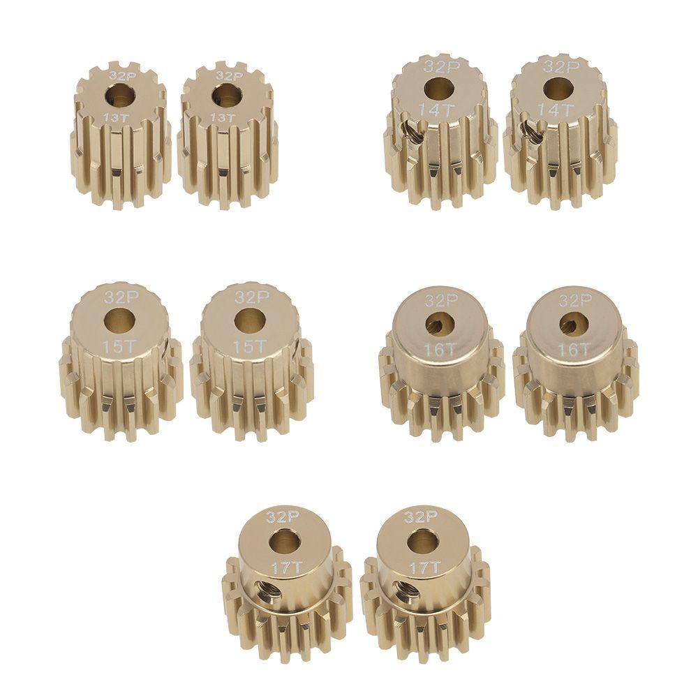 Bánh Răng Kim Loại Nhôm 3.175MM 13T 14T 15T 16T 17T Chuyên Dụng Cho Mô Hình Xe Hơi