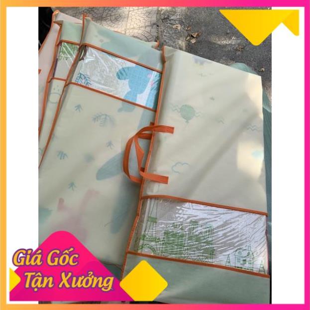 Thảm xốp gấp gọn lót sàn 2 mặt cho bé tập bò chống ngã tiện lợi