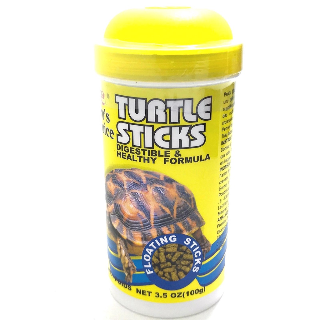 THỨC ĂN CHO RÙA CAO CẤP - TURTLE STICKS của PRO CHOICE 100g (Hàng Công Ty)