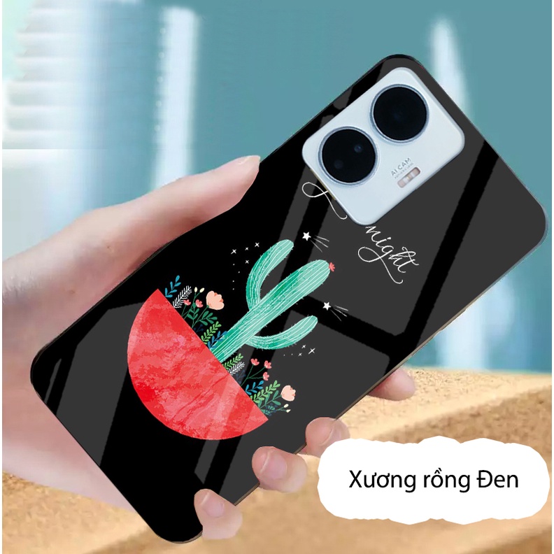 Ốp Lưng VIVO Y02S, Y55 2022,Y16, Y22, Y22S, T1 5G mặt kính gương bóng