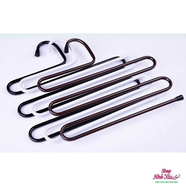 Móc treo quần áo 5 tầng đa năng, móc treo khăn, cavat tiện lợi