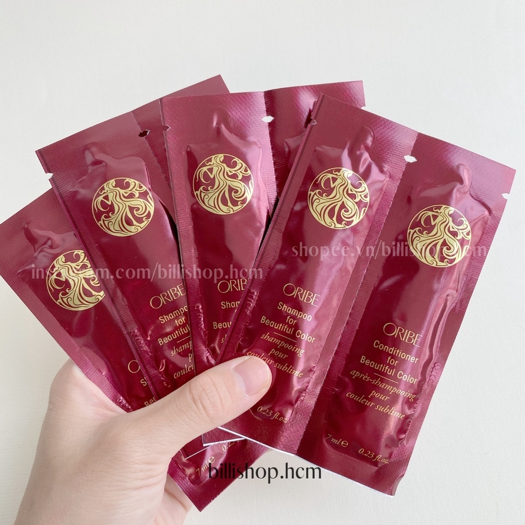 Sample gội 7ML - Xả 7ML cho tóc nhuộm ORIBE for Beautiful Color