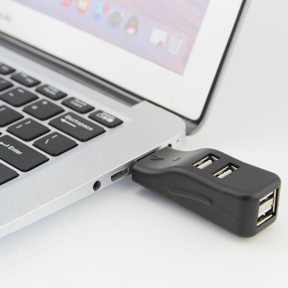 Đầu Chia 4 Cổng Usb 2.0 Tốc Độ Cao Cho Windows Laptop Máy Tính