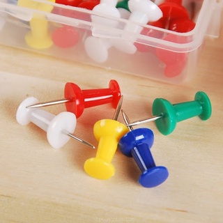 Đinh ghim bảng , đinh ghim mũ nhựa deli E0021