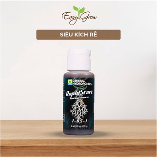 Rapid Start, phân bón siêu kích rễ cho hoa lan, kiểng lá, chiết xuất thực vật, lọ 30ml
