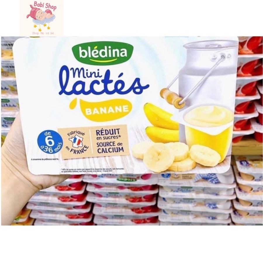 Sữa chua nguội ăn dặm sữa chua Bledina Pháp cho bé từ 6 tháng