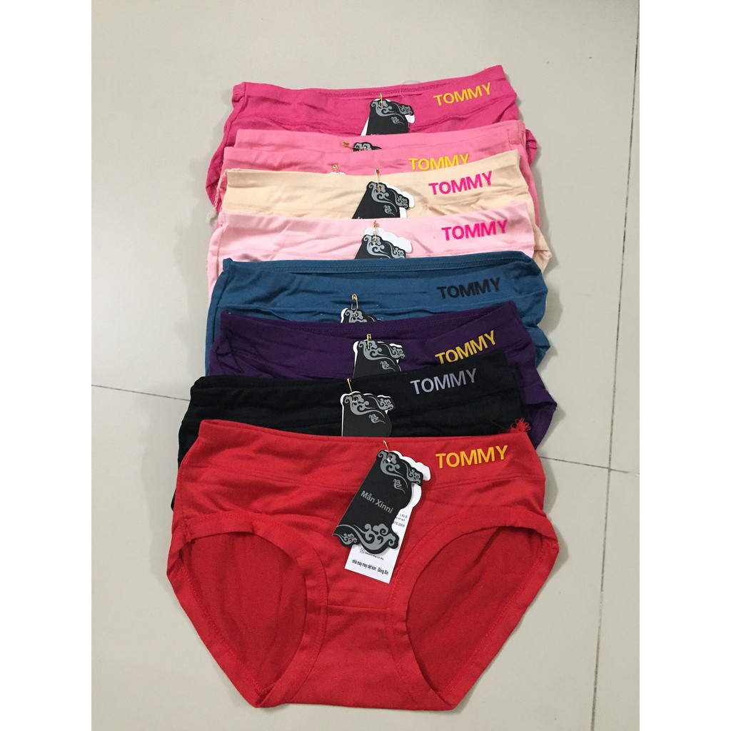 (HỘP 10 chiếc) QUẦN LÓT COTTON CO DÃN 4 CHIỀU TOMY CỰC ĐẸP, mã 5079, Hàng Đẹp (Ảnh thật)