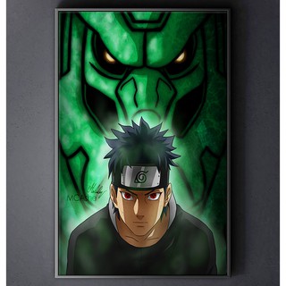 TRANH CANVAS ANIME NARUTO treo tường in theo yêu cầu - Uchiha Shisui