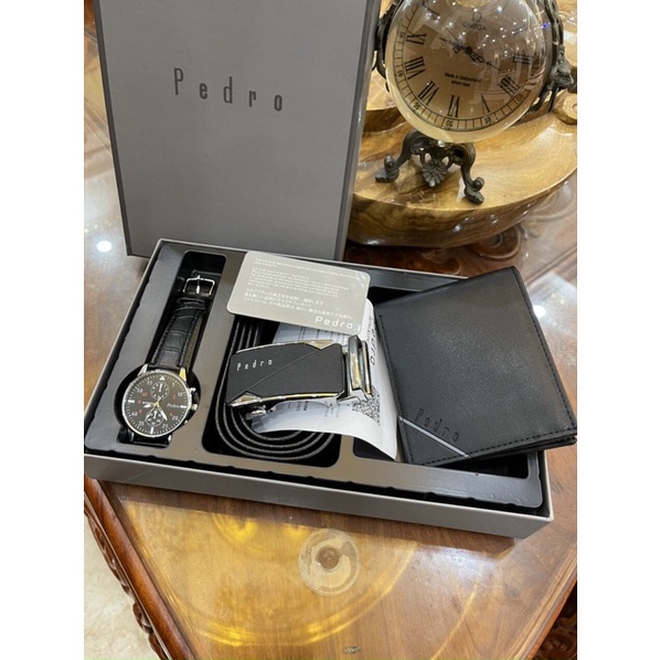 Set 3 chi tiết pero dây  lưng đồng hồ ví fullbox tặng kèm túi giấy cầm tay