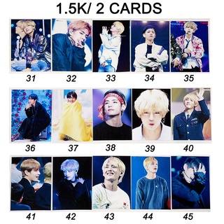 Sale set card V BTS