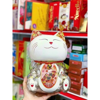 kẹo socola mèo thần tài (ống heo mèo thần tài )