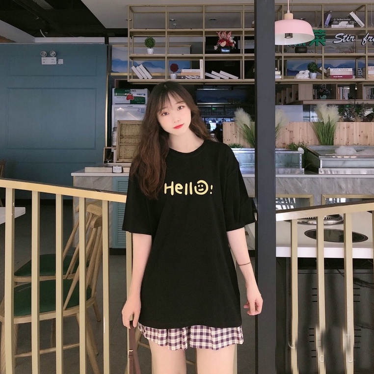 Áo thun phông nam nữ form rộng tay lỡ unisex ATL 227