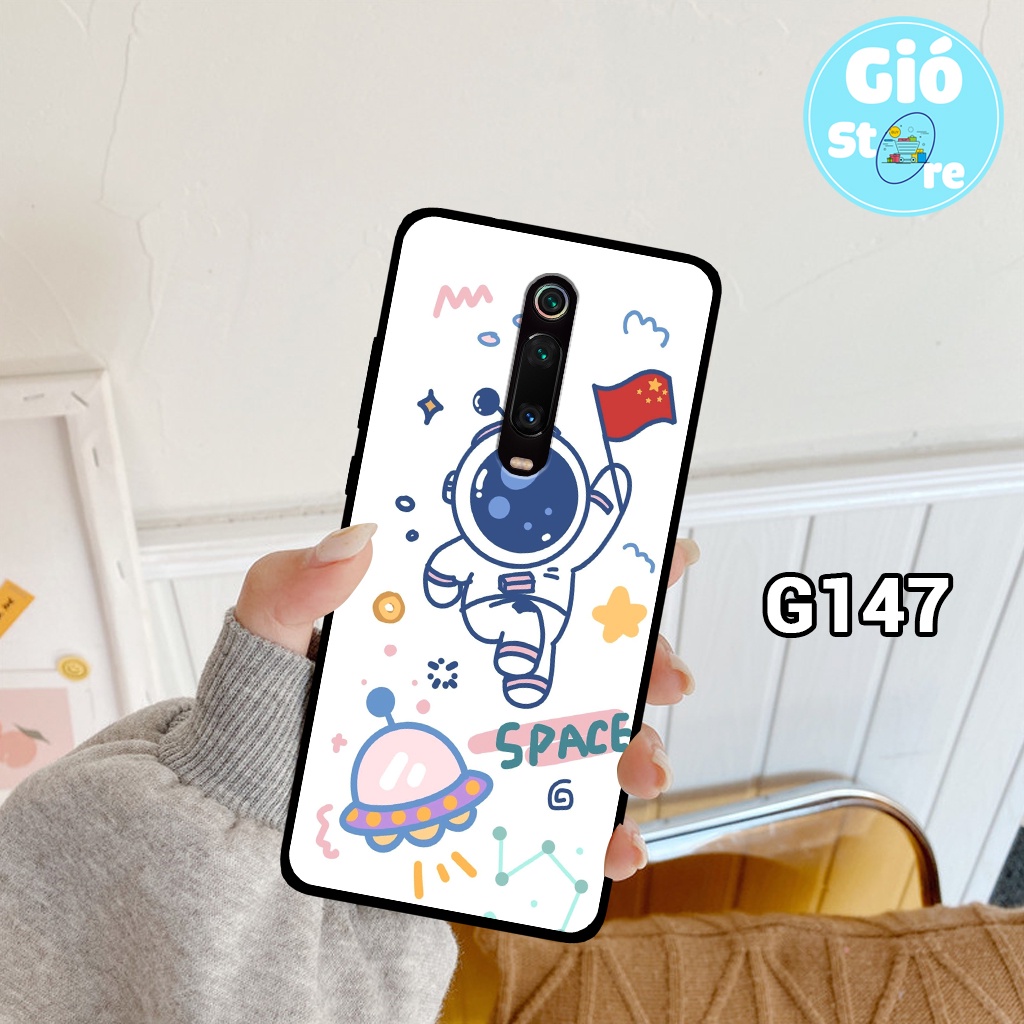 Ốp lưng XIAOMI K20/ K30/ REDMI 9T  - Ốp điện thoại XIAOMI in hình vũ trụ, phi hành gia,lưng nhựa cứng viền dẻo