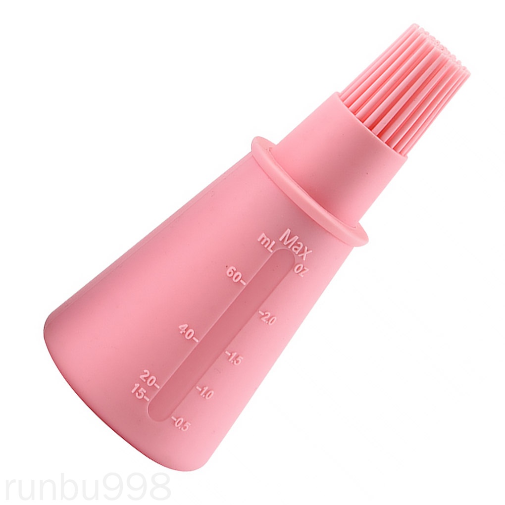 Bình Đựng Dầu Kèm Cọ Phết Bằng Silicone Trong Suốt Không Dính Chịu Nhiệt Dùng Làm Bánh Runbu998