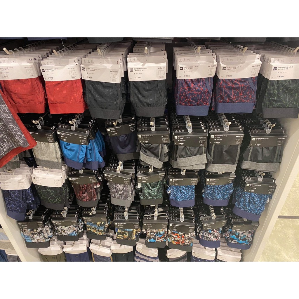 Quần Boxer G.U Ginza Thun Lạnh Xuất Khẩu