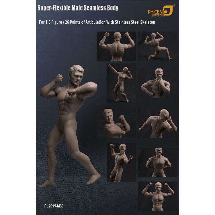 Mô hình TBLeague Phicen Body 1/6 M30
