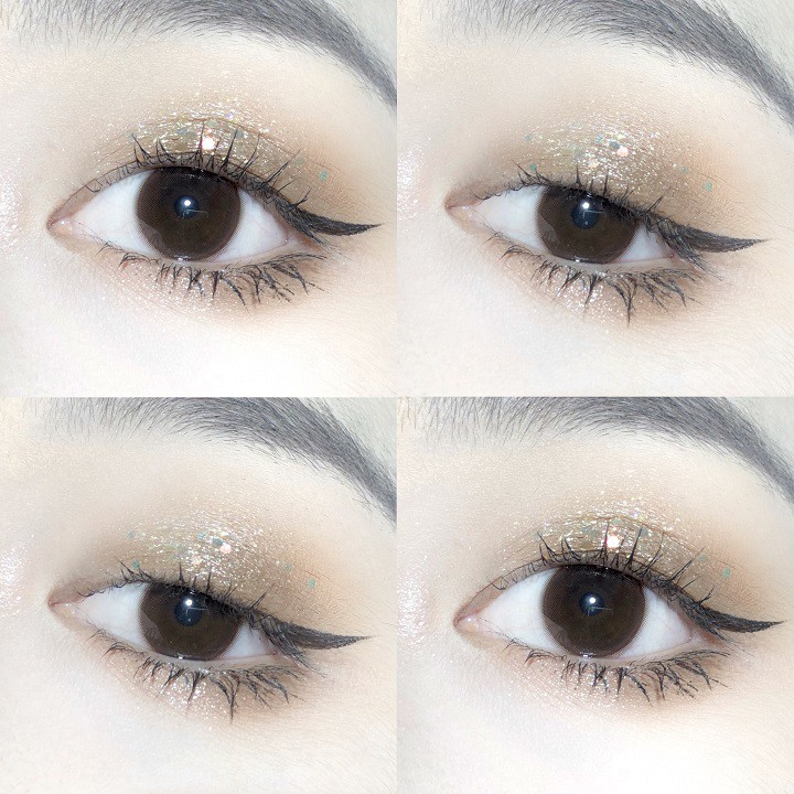 Bảng phấn mắt nhũ lì 18 Ô Muge Leen Con Vịt Sena Beauty | BigBuy360 - bigbuy360.vn