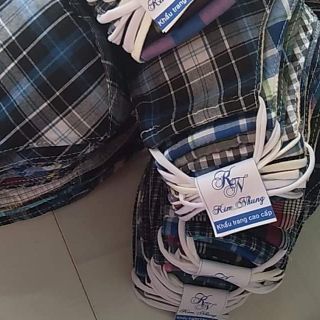 Khẩu trang vải ca rô