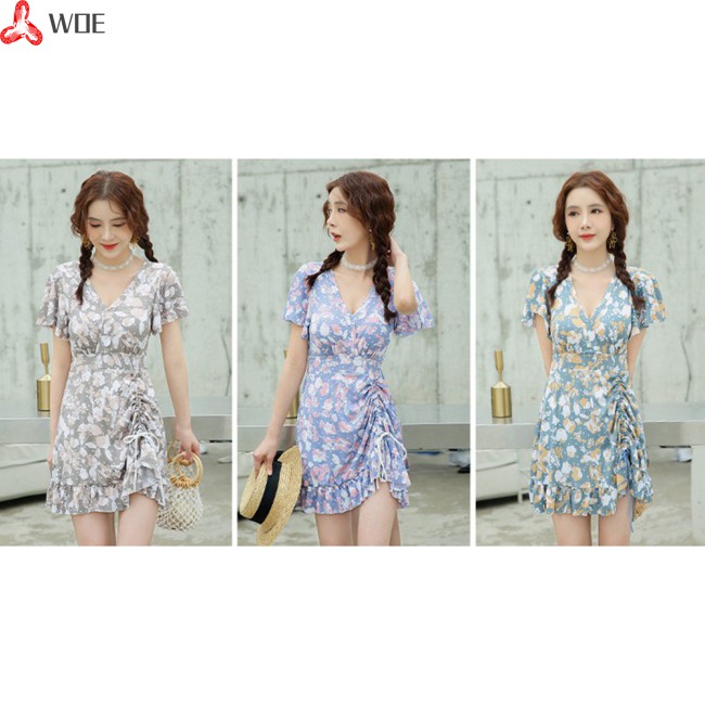 Đồ Bơi Một Mảnh Họa Tiết Hoa Thời Trang Cho Nữ