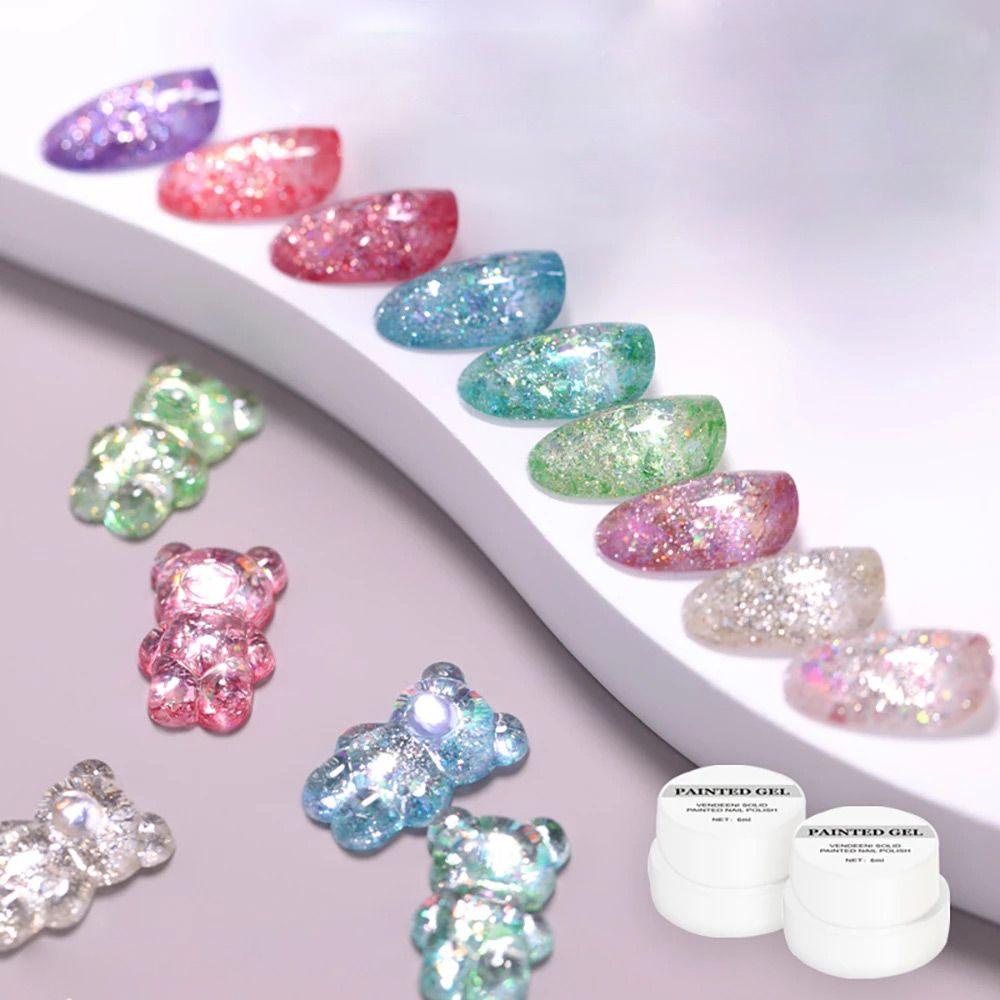 Sơn Móng Tay Gel DIY Lấp Lánh 6ML