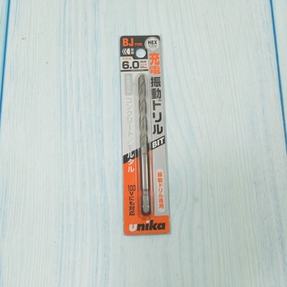 Mũi khoan bê tông Unika BJ6.0x100 chân lục giác Nghề Mộc