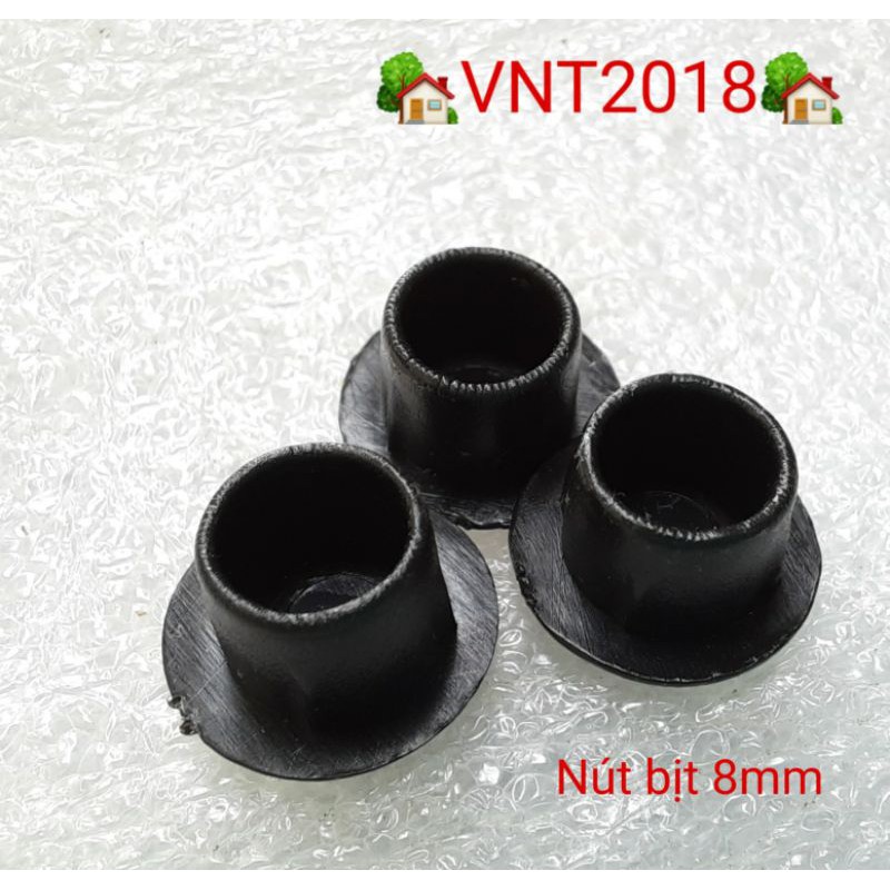 2 Nút nhựa bịt lỗ phi 8mm