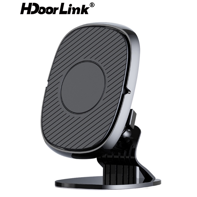Giá đỡ điện thoại HdoorLink từ tính xoay 360 độ dùng trên xe hơi tiện lợi cho Samsung Huawei