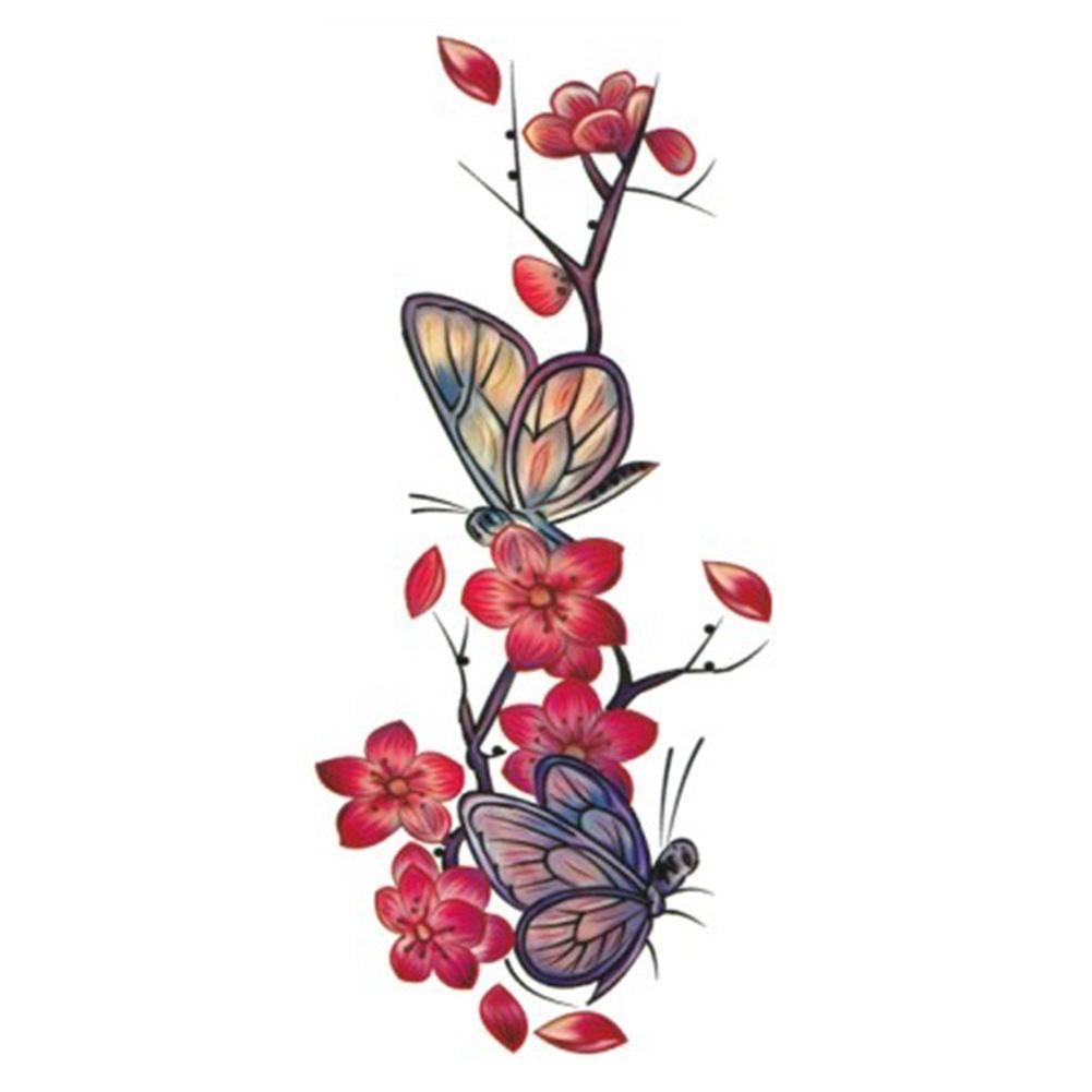 Top 119+ hình xăm hoa hồng và bướm – Văn Hóa Học