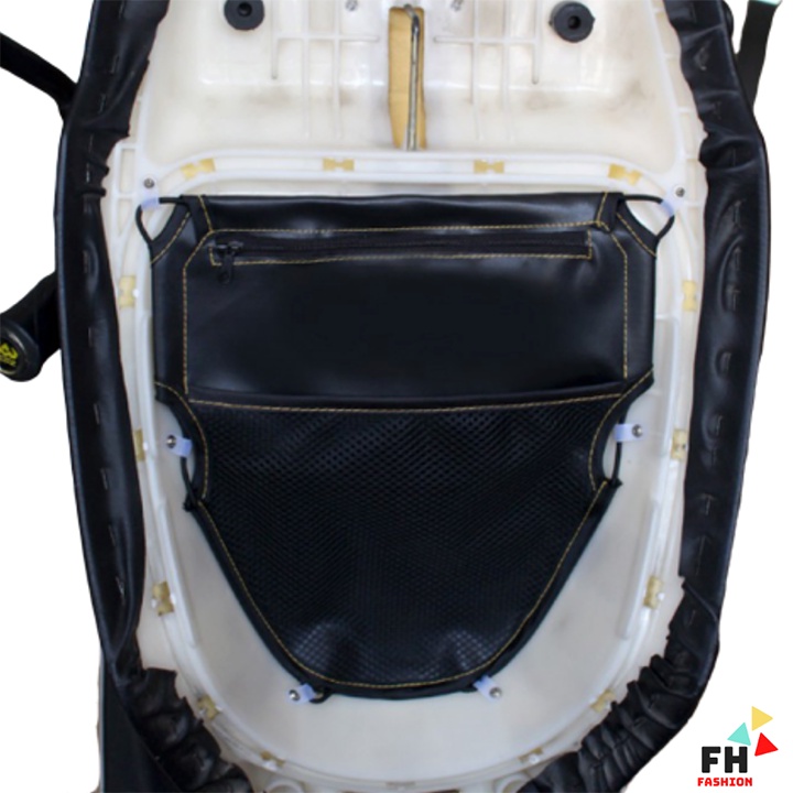 Túi gắn cóp xe máy Sunha bằng da, túi da PU Xe Máy Xe Tay Ga cho yên xe,để vật dụng, giấy tờ , đồ dùng cá nhân