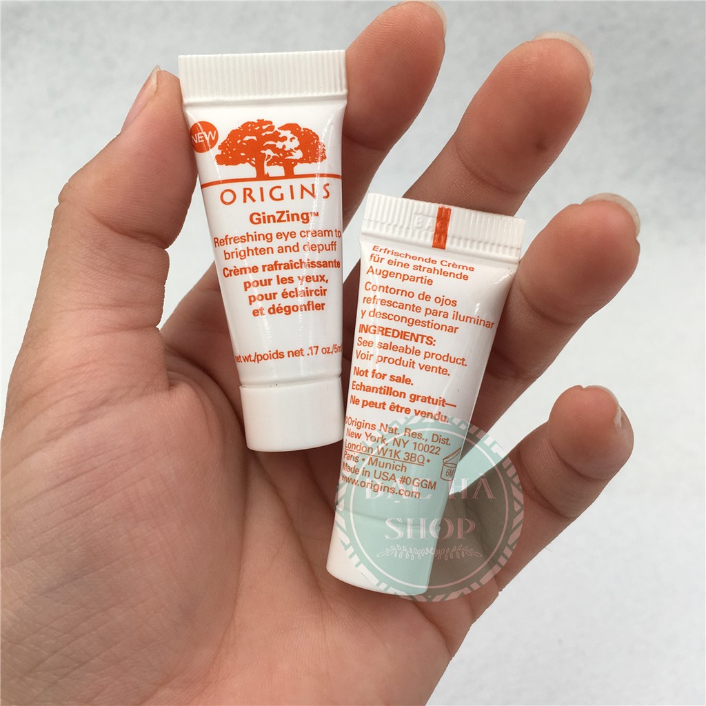 Origins Kem Mắt Chống Quần Thâm GinZing Refreshing Eye Cream To Brighten And Depuff 5ML | BigBuy360 - bigbuy360.vn