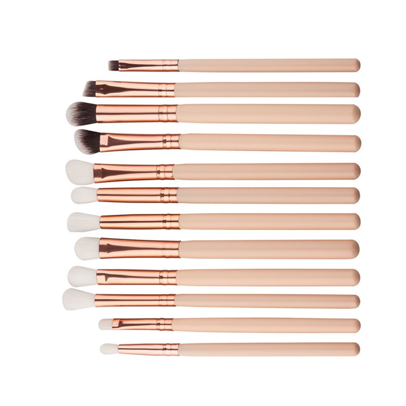 Set 12 cọ trang điểm BEAUTY GLAZED đa năng