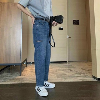 Quần Baggy Nam kiểu rách cá tính