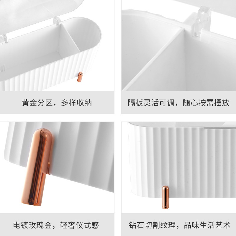 Hộp đựng mút trang điểm chống bụi trong suốt có nắp đậy tiện dụng