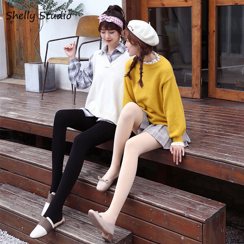 Quần Legging Nhung Lưng Cao Chống Thấm Nước Giữ Ấm Mùa Đông Cho Nữ | BigBuy360 - bigbuy360.vn